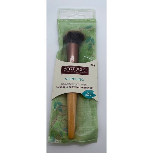 NEW EcoTools Stippling #1293 & Eye Perfecting #1286 Brushes NEW IN ORIGINAL PKG - Picture 3 of 3